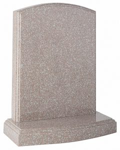 Xiam Pink Granite Headstone - 16024