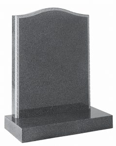 Avon Grey Granite Headstone - 16028