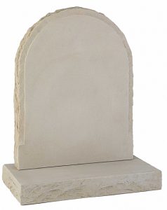 Yellow Sandstone Headstone - 16123