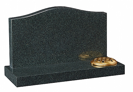 Coral Green Granite Cremation Memorial - 16196